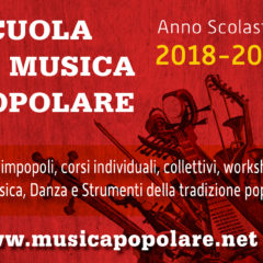 Scuola di Musica popolare 2018 – Tutti i corsi