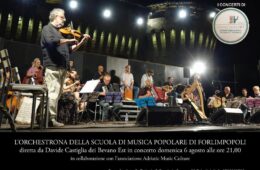 6 Agosto 2023 L’Orchestrona della Scuola di Musica Popolare di Forlimpopoli a Brindisi