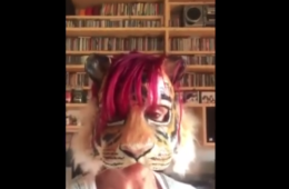 Anche Barbara “La Tigre” ci ha messo … la maschera!