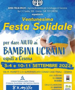 04/09/2022 L’Orchestrona della Scuola di Musica Popolare live alla 21° Festa Solidale di Cesena