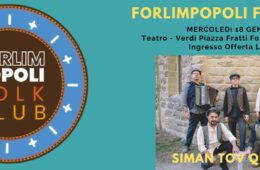 Mercoledì 18 Gennaio I Siman Tov al Forlimpopoli Folk Club
