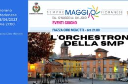 Domenica 18 Giugno L’Orchestrona della Scuola di Musica Popolare a Fiorano Modenese (MO)